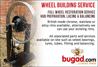 Wheel Building Service for Classic Bikes